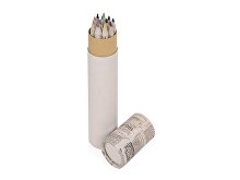 Набор цветных карандашей из "газетной бумаги" в тубе «News» (арт. 316307)