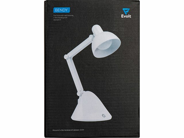 Настольный светильник с функцией беспроводной зарядки «Bendy» thumbnail