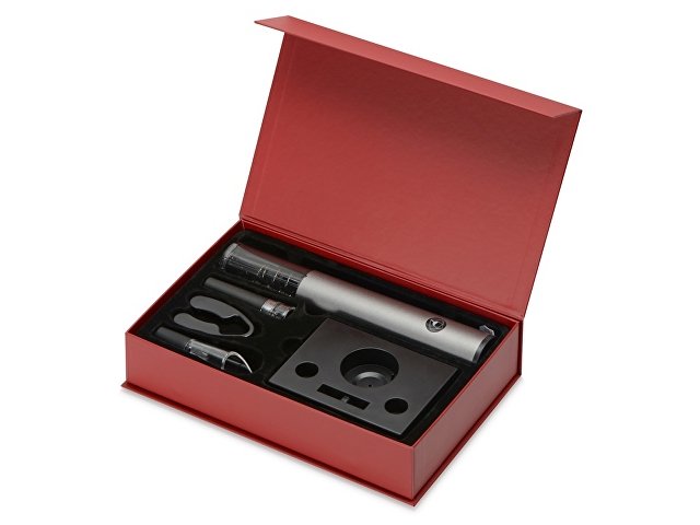 Набор аксессуаров для вина с электрическим штопором и док-станцией «Palermo» thumbnail