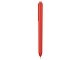 Ручка шариковая Pigra модель P03 PRM «софт-тач», красный/белый