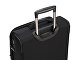 Чемодан TORBER НЕРО, чёрный, переработанный ПЭТ, 40 х 20 х 55 см, 37 л