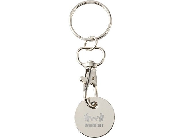 Брелок для ключей «Rory» с монеткой для тележки