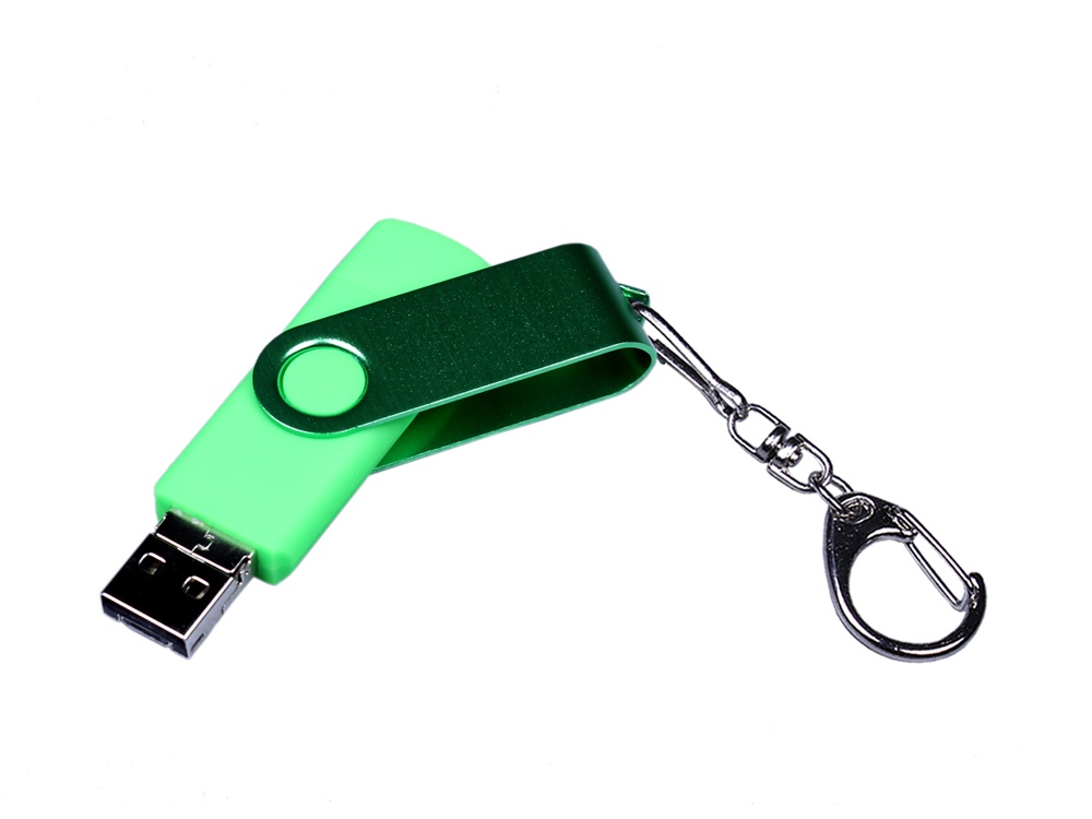 USB 2.0/micro USB/Type-С- флешка на 64 Гб 3-в-1 с поворотным механизмом USB 2.0/micro USB/Type-С- флешка на 64 Гб 3-в-1 с поворотным механизмом