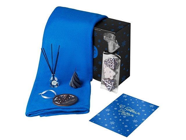 Подарочный набор «Re:Home» с пледом, свечой и диффузором thumbnail