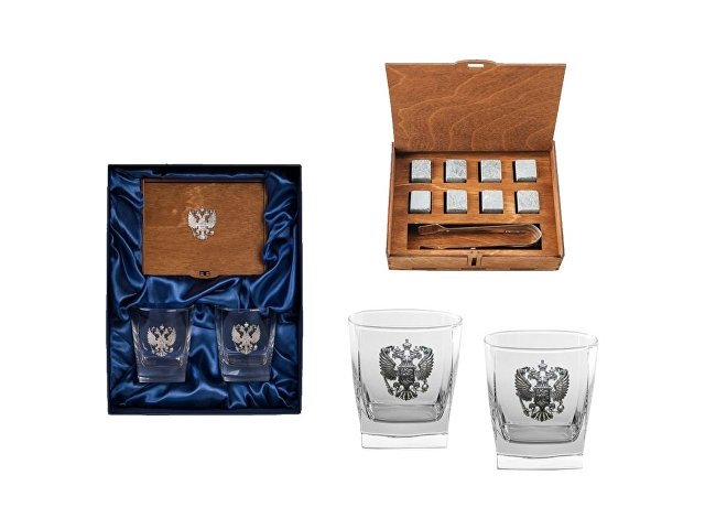 Набор для виски с камнями для охлаждения thumbnail