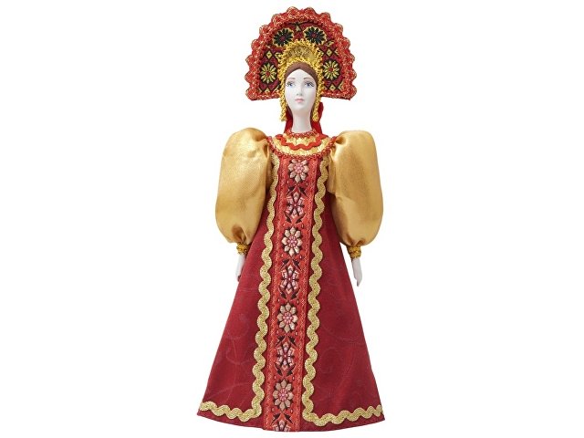 Подарочный набор: кукла фарфоровая, крем-мёд с лаймом и имбирем thumbnail