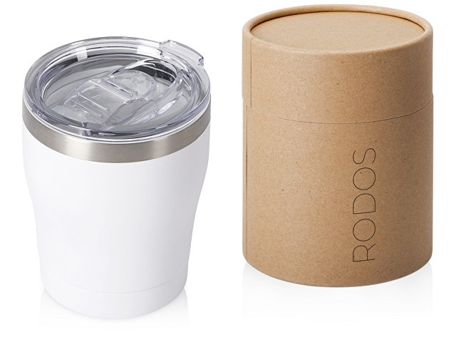 Вакуумная термокружка «Rodos» с керамическим покрытием, тубус, 350 мл thumbnail