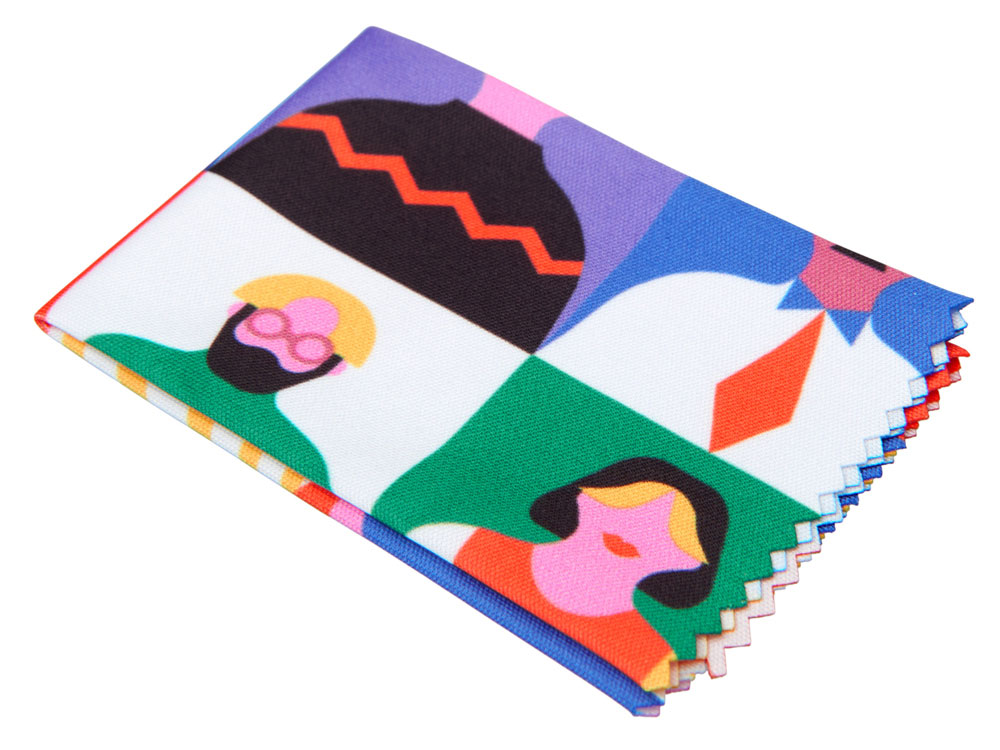 Салфетка для протирания очков с возможностью полноцветной печати фото 3 Салфетка для протирания очков с возможностью полноцветной печати фото 3