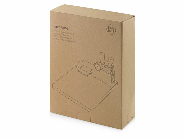 Набор для сыра и вина со съемной подставкой «Save time» thumbnail