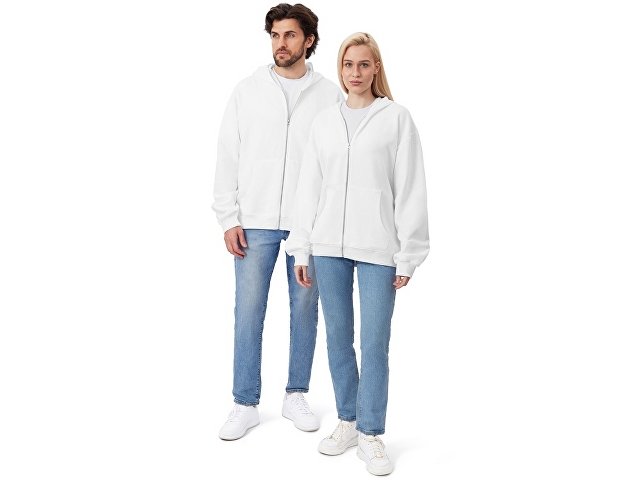 Толстовка оверсайз с капюшоном на молнии «Monaco»