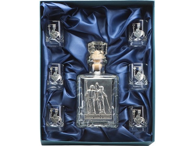 Набор со штофом «Металлурги» thumbnail