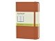 Записная книжка Moleskine Classic (нелинованный) в твердой обложке, Pocket (9x14см),оранжевый коралл