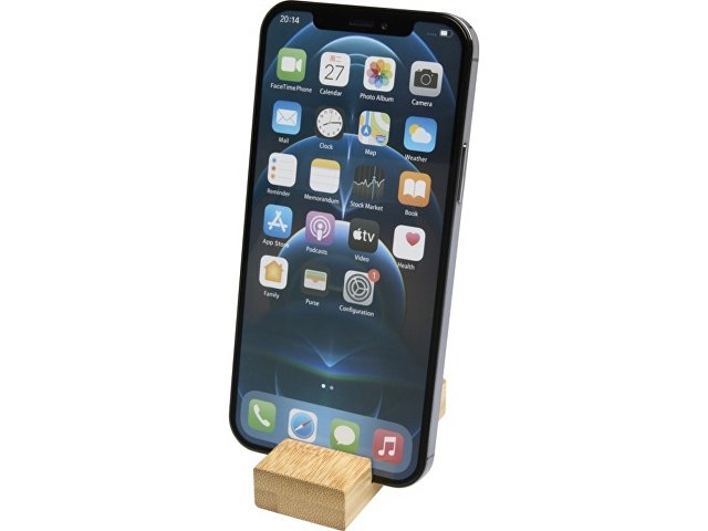 Брелок-держатель для телефона «Bosona» из бамбука thumbnail