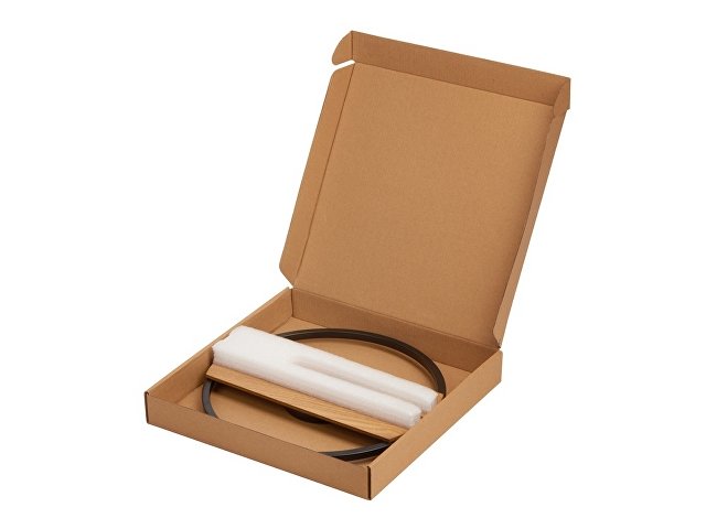 Деревянные часы с металлическим ободом «Time Wheel» thumbnail