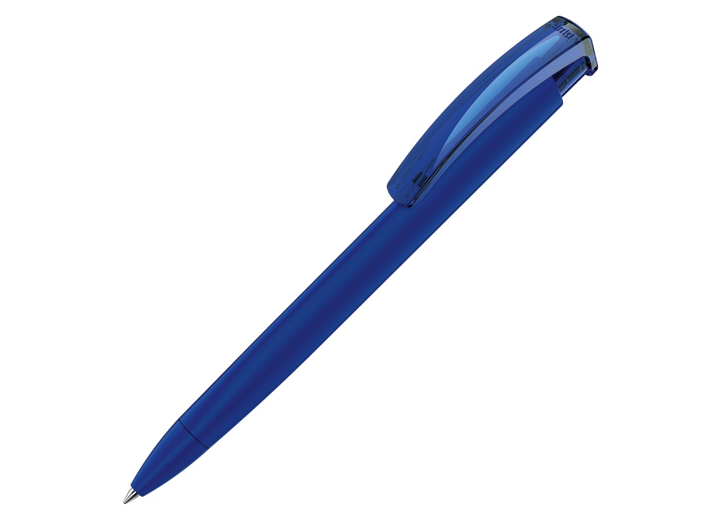 Ручка пластиковая шариковая трехгранная «Trinity K transparent Gum» soft-touch