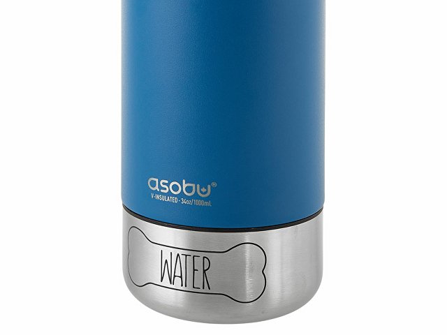 Вакуумный термос «Buddy» 3-в-1 для питомцев, 1000 мл, с гравировкой thumbnail