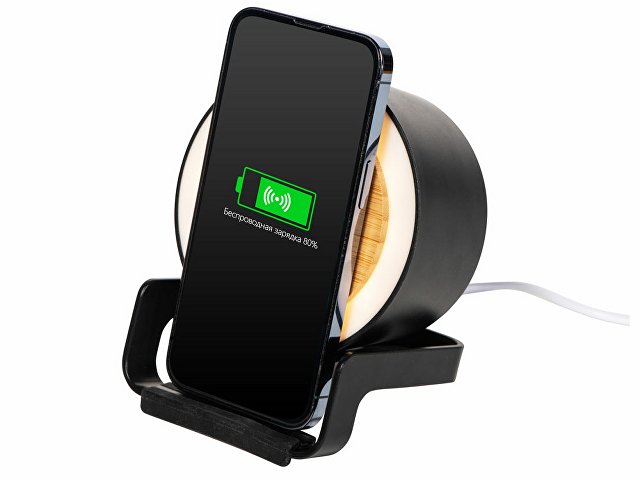 Беспроводная колонка (5 Вт) с функцией беспроводной зарядки (10Вт) «Eclipse» thumbnail