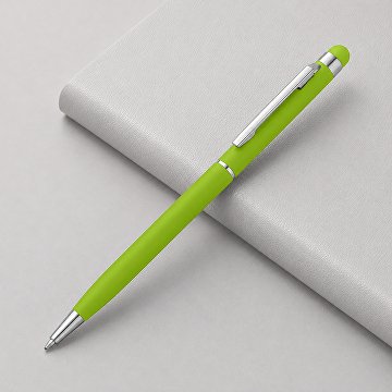 Ручка-стилус металлическая шариковая «Jucy Soft» soft-touch