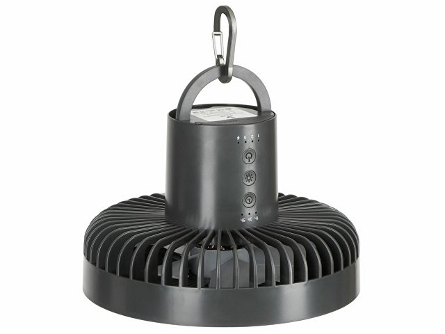 Портативный вентилятор с фонарем «Jon»