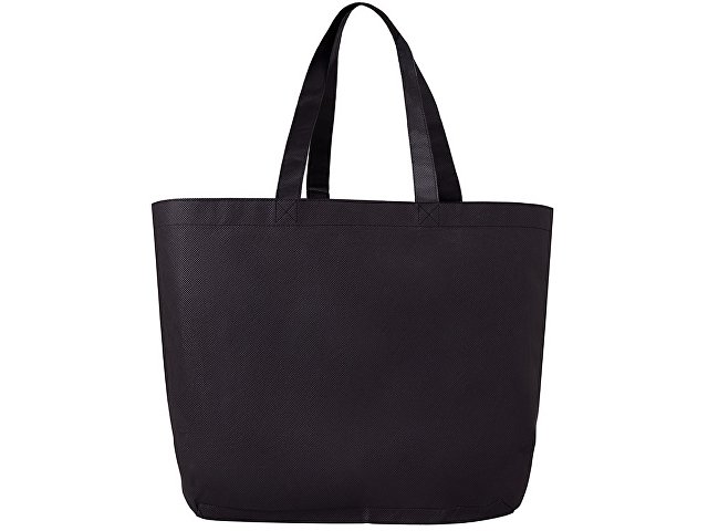 Сумка для шопинга с донной складкой и ручкой из нетканого PET материала