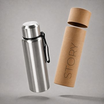 Вакуумный термос «Story», тубус, 800мл