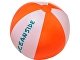 Непрозрачный пляжный мяч Bora, оранжевый/белый