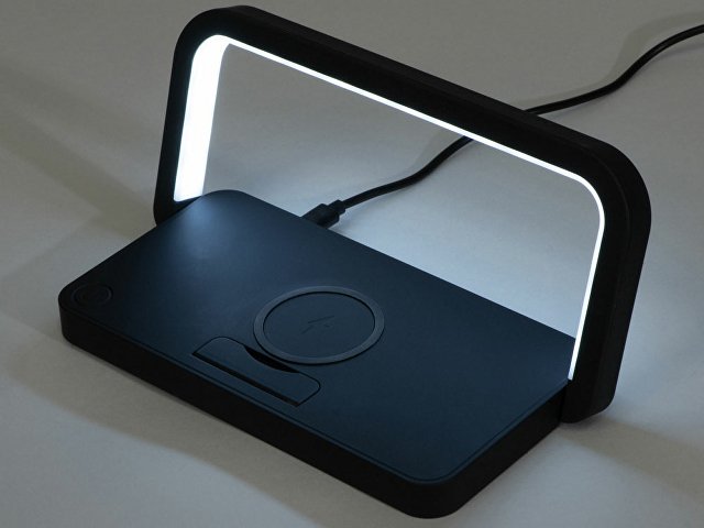 Беспроводная зарядка с лампой и подставкой «Robo», 10 Вт thumbnail