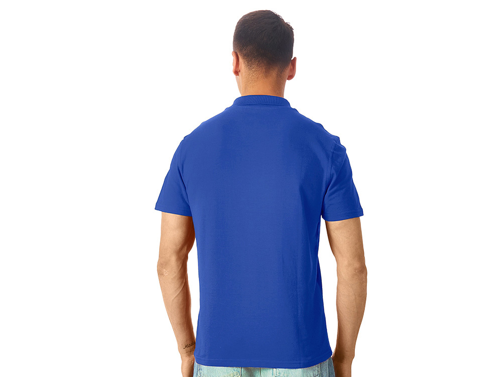 Рубашка поло "First 2.0" мужская, кл. синий