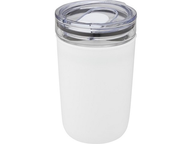 Стеклянная кружка «Bello» с внешней стенкой из переработанного пластика thumbnail