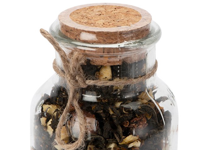 Чай зеленый, с соком ананаса и кусочками яблока/облепихи thumbnail