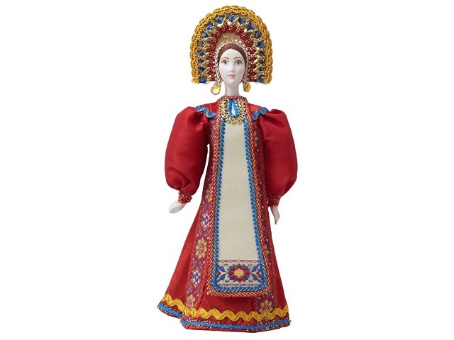 Подарочный набор: кукла фарфоровая, крем-мёд с лаймом и имбирем thumbnail