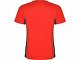 Спортивная футболка "Shanghai" детская, красный/графитовый