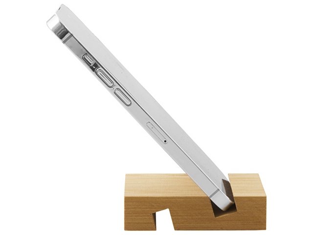 Подставка для телефона «Plix» из бамбука thumbnail