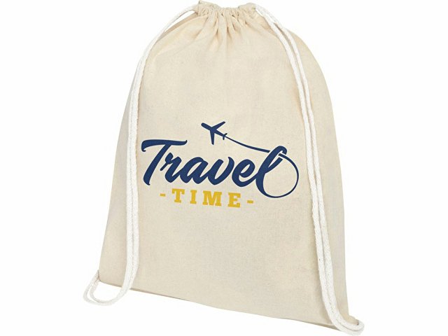 Рюкзак со шнурком «Tenes» из хлопка 140 г/м² thumbnail