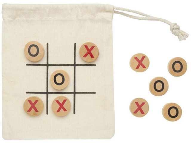 Деревянная игра в крестики-нолики в мешочке «Whorl» thumbnail