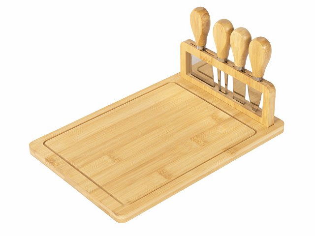 Набор для сыра из бамбука со съемной подставкой «Camembert» thumbnail