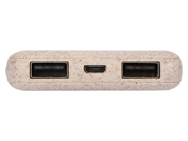 Внешний аккумулятор «Wheatty» из пшеничной соломы, 5000 mAh thumbnail