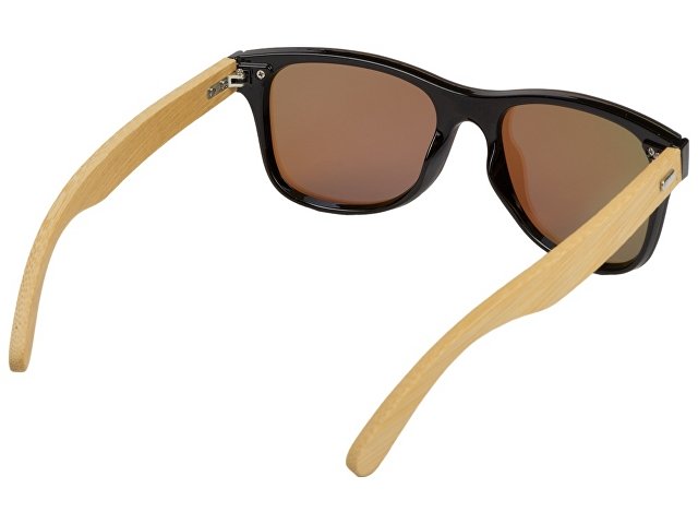 Очки солнцезащитные из бамбука с зеркальными линзами «Rockwood Motion» thumbnail