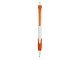 Ручка шариковая "Santa Monica", белый/оранжевый, черные чернила