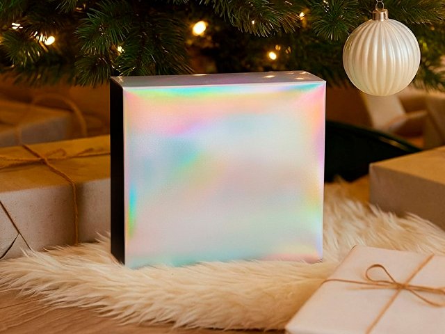 Подарочная коробка с голографическим шубером «Aurora», L thumbnail