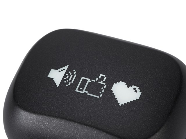 Беспроводные наушники с шумоподавлением ENC и подсветкой лого «Lites» с гравировкой thumbnail