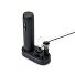 Подарочный набор для вина с бокалами и электрическим штопором "Ин Вино", черный