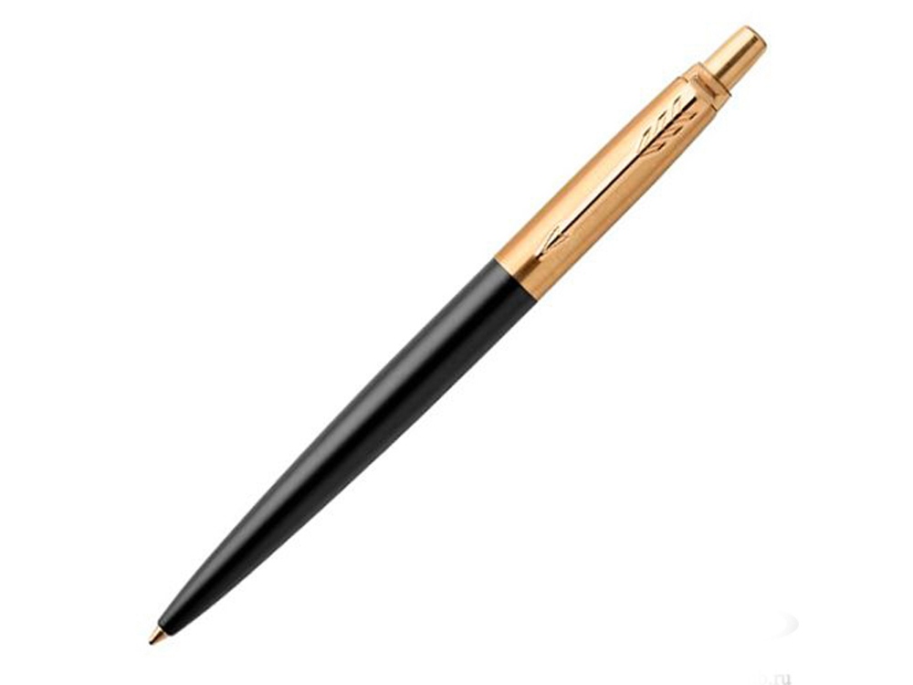Шариковая ручка Parker Jotter Premium, Bond Street Black GT, черный/золотистый