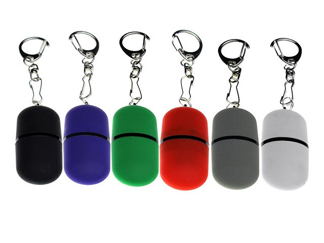 USB 3.0- флешка «Goutte Soft-touch» на 16 Гб каплевидной формы