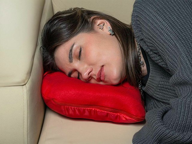 Плед - подушка для путешествий «Flight» в чехле с ручкой и карманом thumbnail