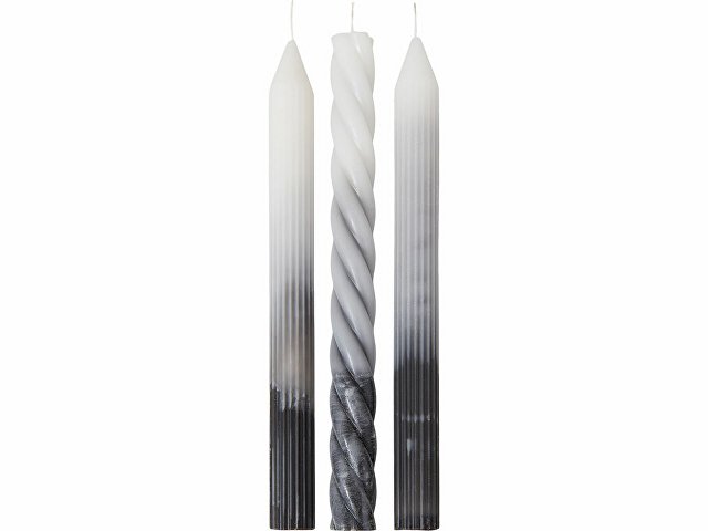 Набор столовых свечей с градиентом «Flicker & Flow»