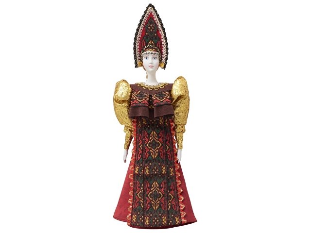 Подарочный набор: кукла фарфоровая, крем-мёд с лаймом и имбирем thumbnail