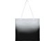 Эко-сумка Rio с плавным переходом цветов, черный