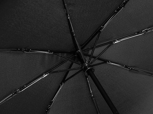 Зонт-автомат Reviver с куполом из переработанного пластика thumbnail