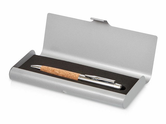 Ручка металлическая шариковая «Cask» в футляре thumbnail